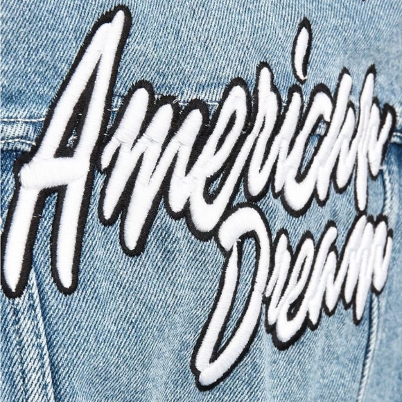 Guess Girls Patchwork Denim Jacket - American Dream - Picture 3 of 10